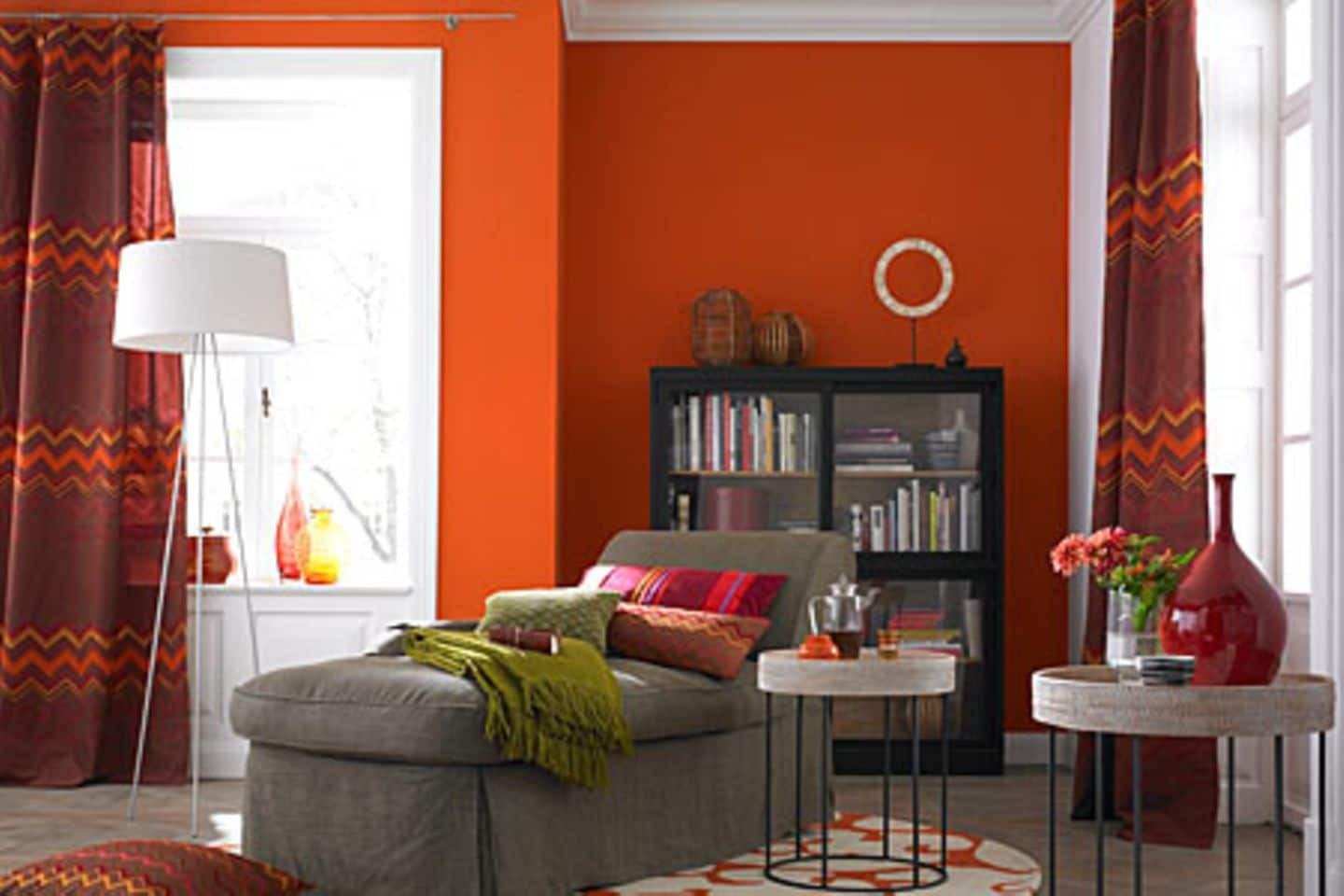 ▷ Farbige Wände - 30 Wohnideen Mit Farbe - [Living At Home] in Farbige Wand Wohnzimmer