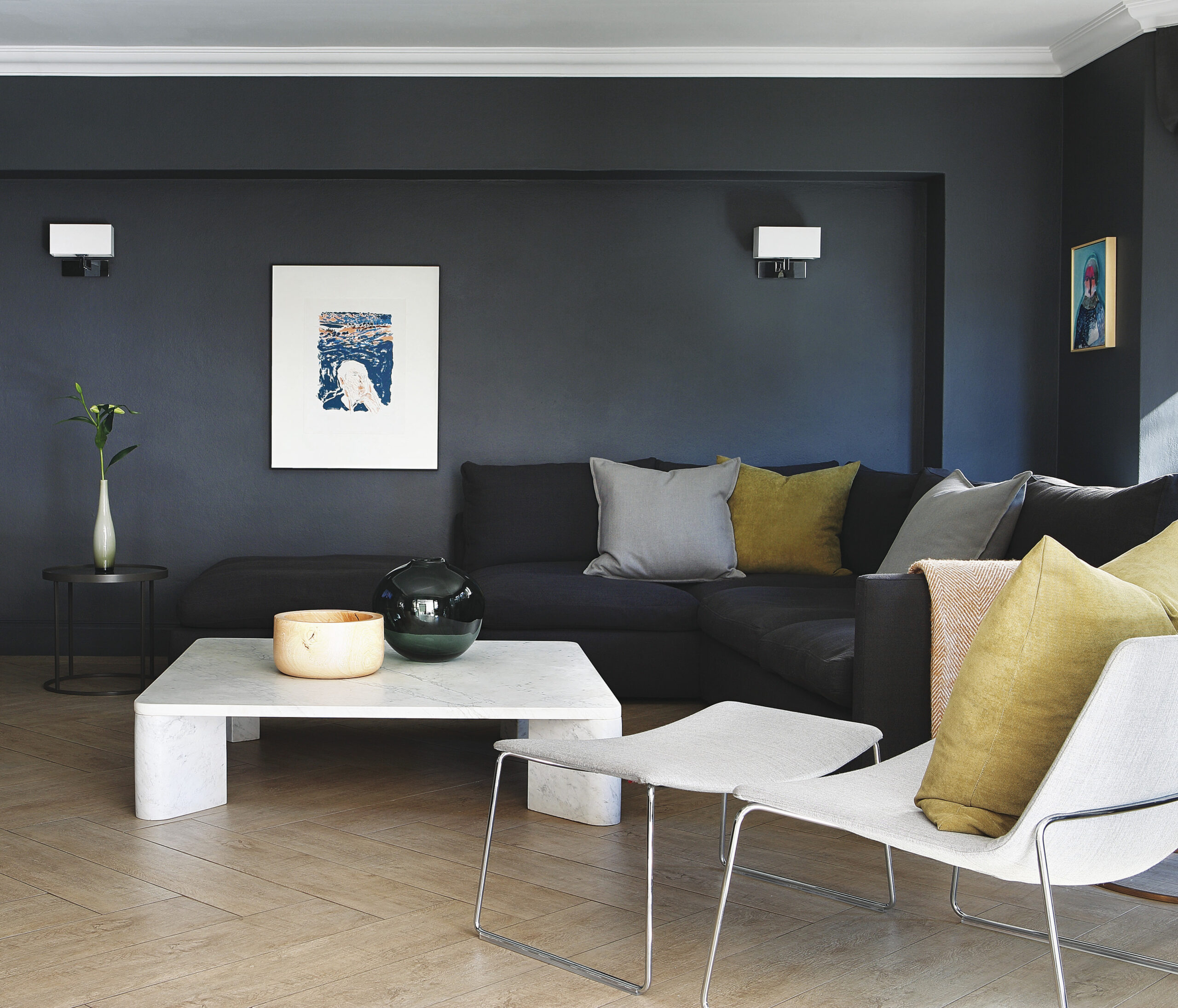 Trendfarben Fürs Wohnzimmer: So Wirken Die Farben | Obi with Farbige Wand Wohnzimmer