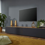Tv Board 195X55X35 Kaufen | Massivmoebel24 In Wohnzimmer Tv Board