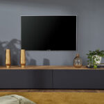 Tv Board 195X55X35 Kaufen | Massivmoebel24 | Wohnzimmer Modern With Regard To Wohnzimmer Tv Board