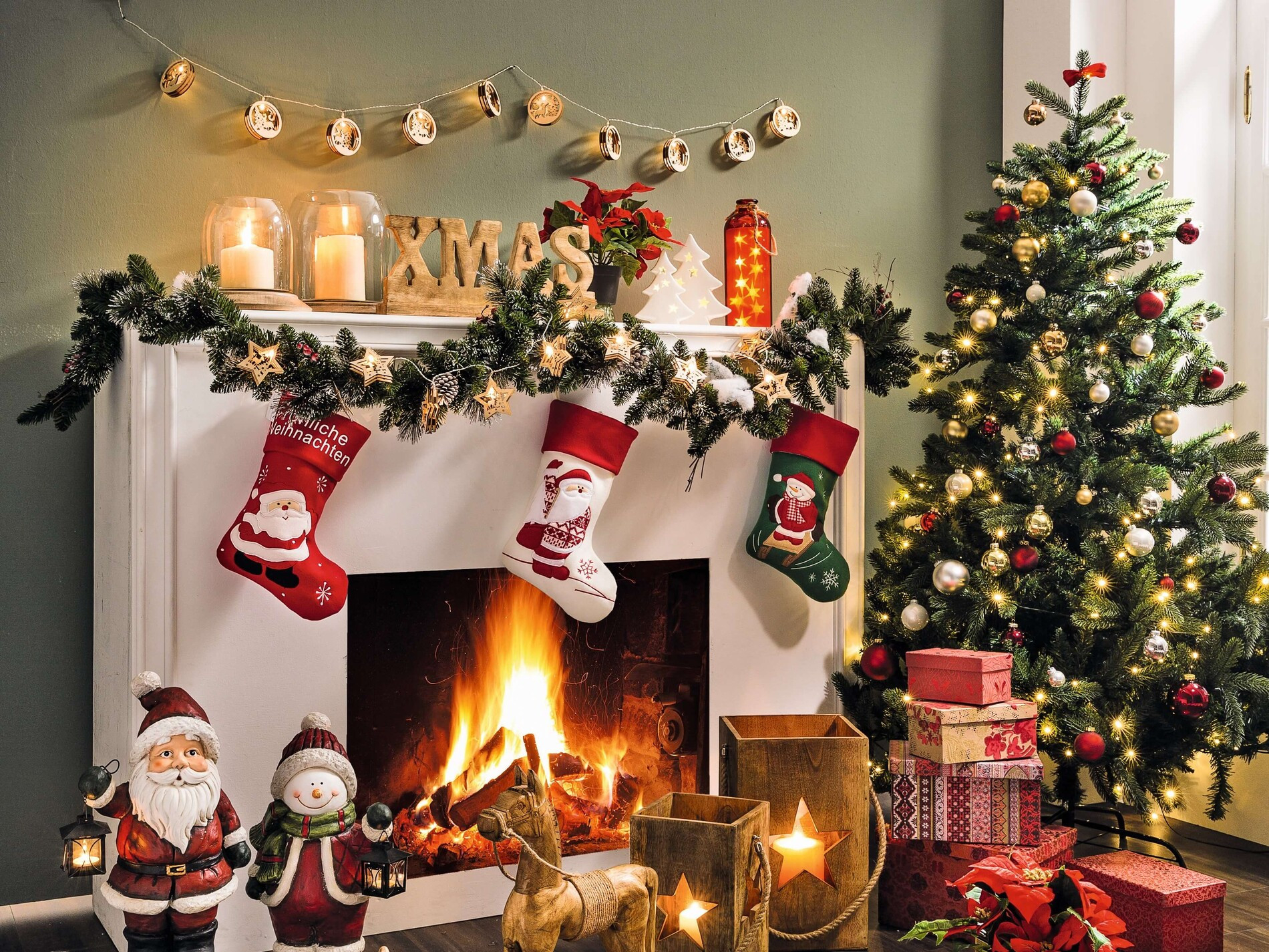 Weihnachtliches Wohnzimmer: So Wird Es Festlich In Ihrem Zuhause throughout Weihnachtliches Wohnzimmer