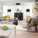Wohnzimmer Gelb Und Grau Ideen | Haus Ideen Regarding Wohnzimmer Gelb Grau