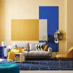 Wohnzimmer In Senfgelb, Blau Und Grau – [Schöner Wohnen] With Regard To Wohnzimmer Gelb Grau