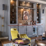 75 Hausbars Ideen & Bilder – Juli 2024 | Houzz De Regarding Bar Für Wohnzimmer