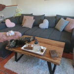 Wohnzimmer #Weiß #Grau #Rosa #Altrosa #Katze #Couch Throughout Grau Rosa Wohnzimmer